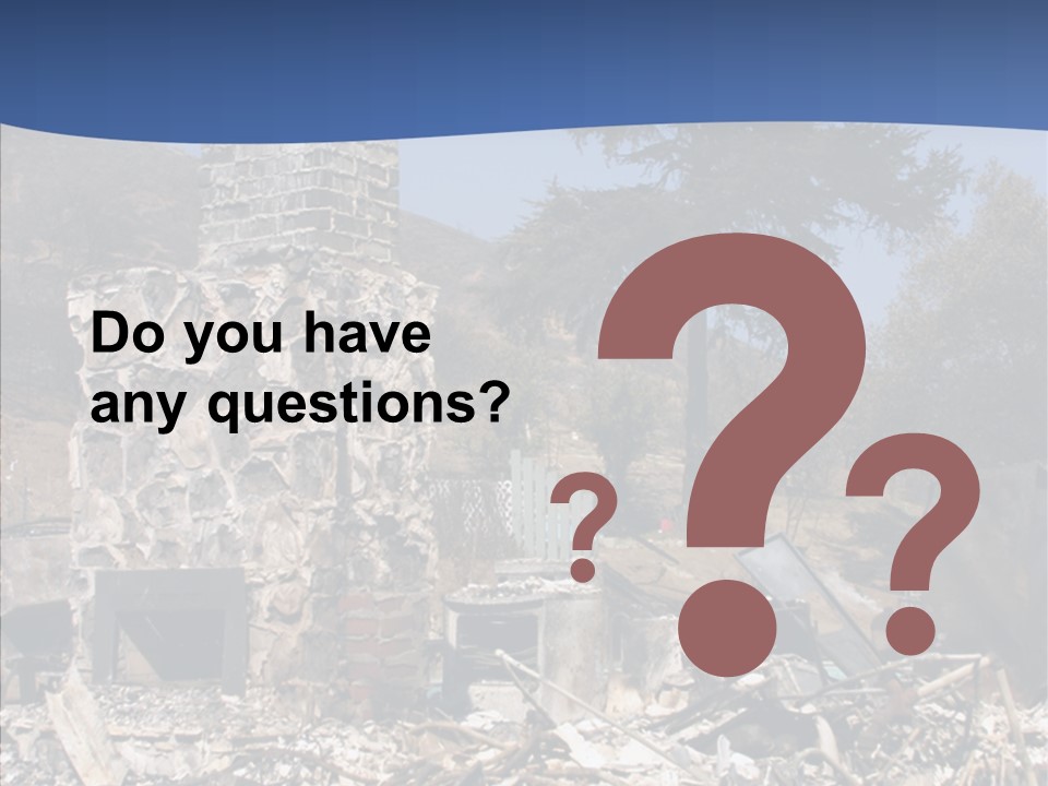 Transportation American Flag Home PowerPoint Template