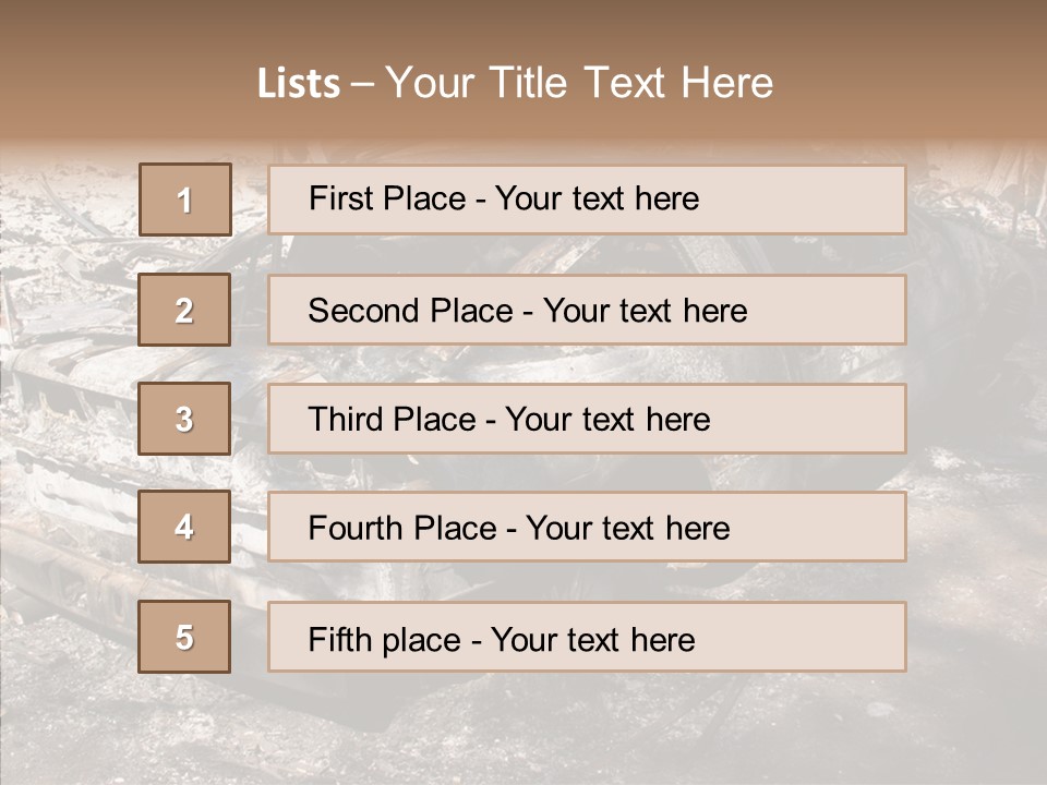 Hero God Bless You Smoke PowerPoint Template