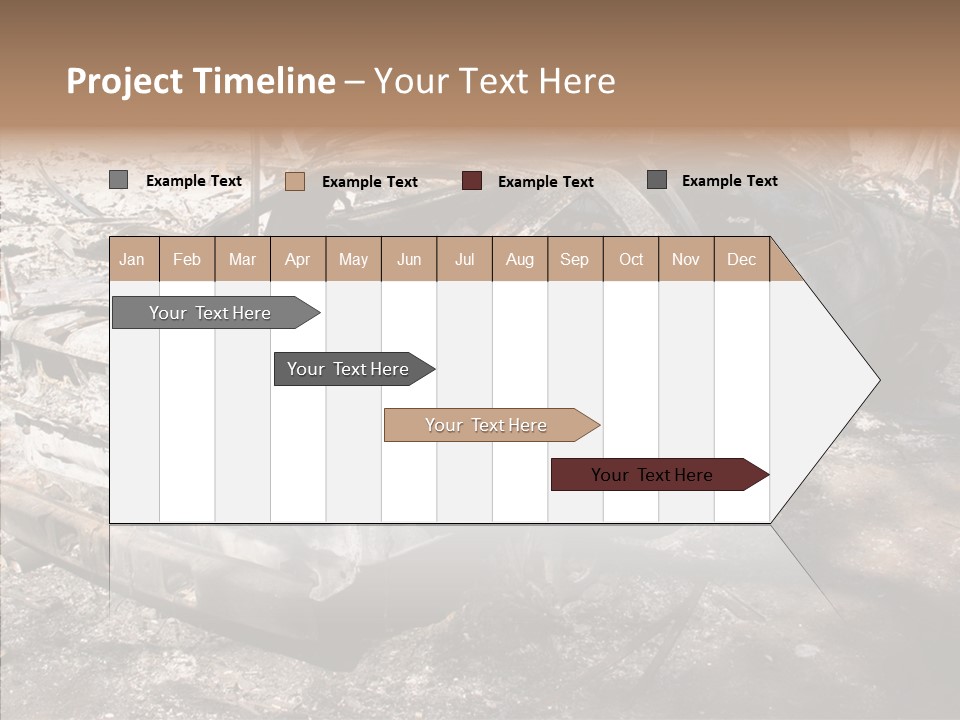 Hero God Bless You Smoke PowerPoint Template