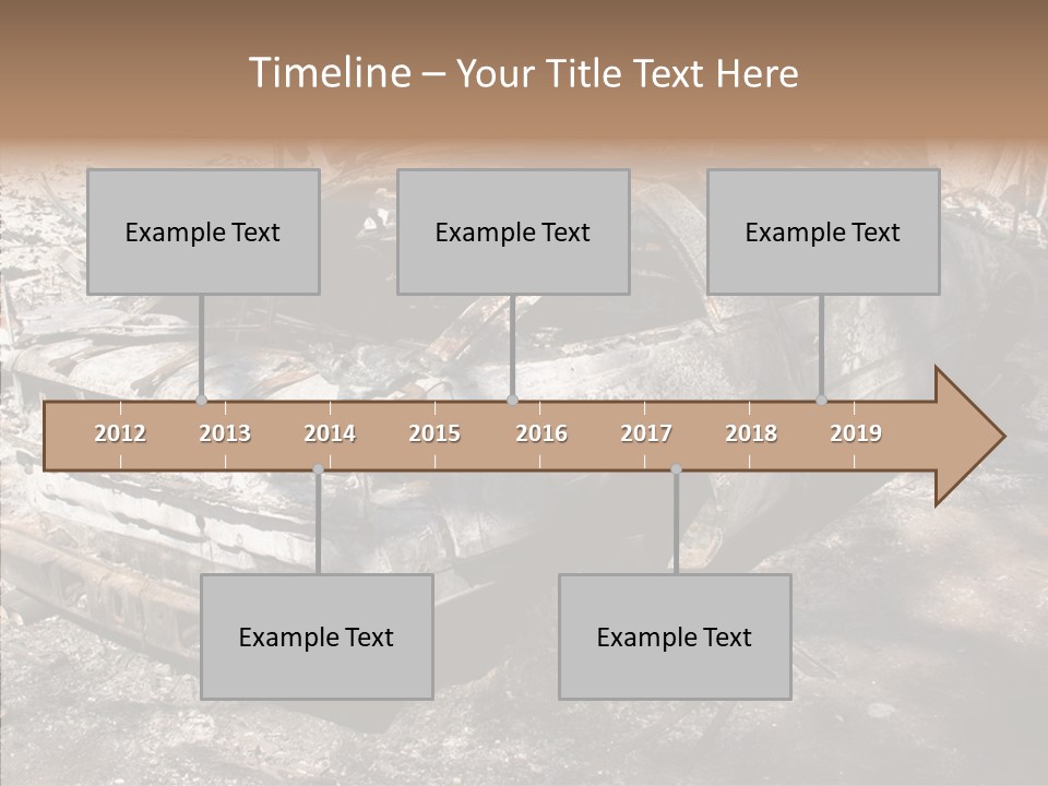 Hero God Bless You Smoke PowerPoint Template