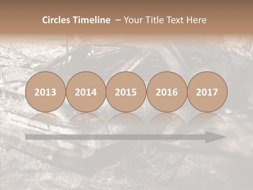 Hero God Bless You Smoke PowerPoint Template