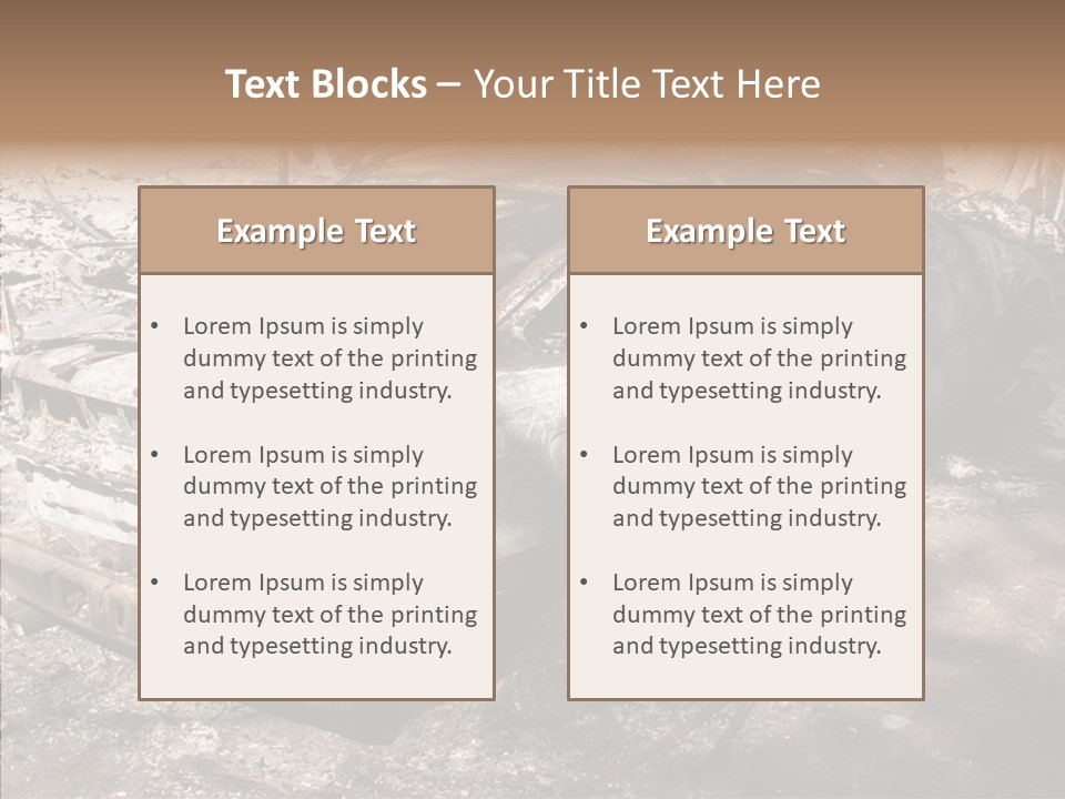 Hero God Bless You Smoke PowerPoint Template