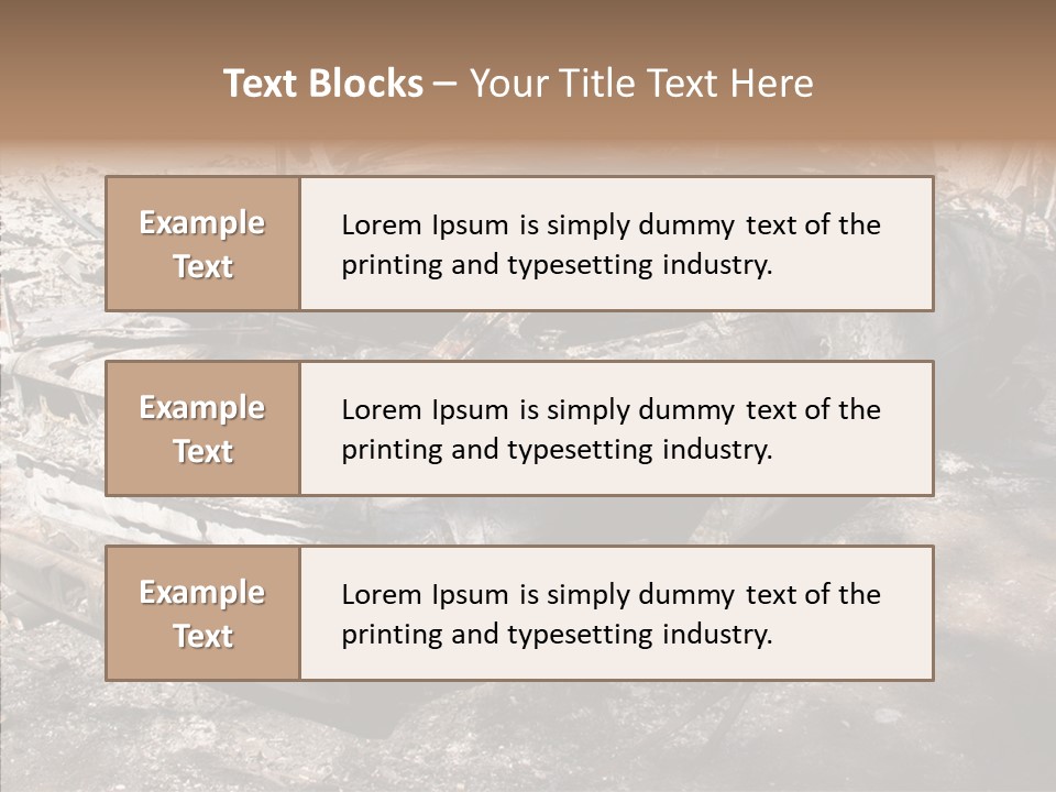 Hero God Bless You Smoke PowerPoint Template