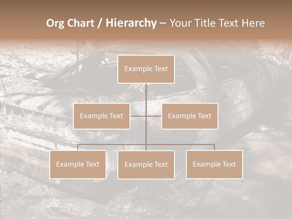 Hero God Bless You Smoke PowerPoint Template