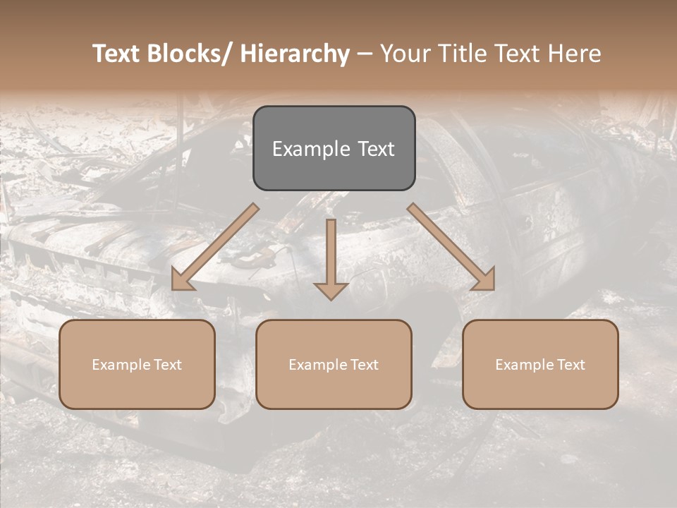 Hero God Bless You Smoke PowerPoint Template