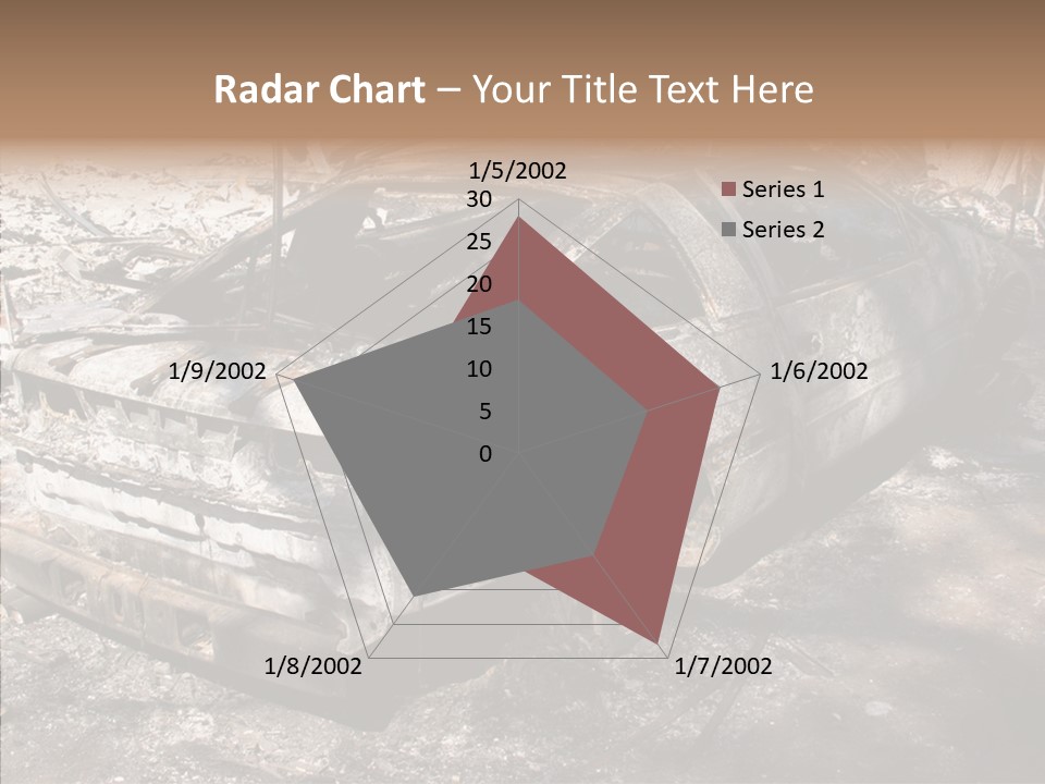 Hero God Bless You Smoke PowerPoint Template