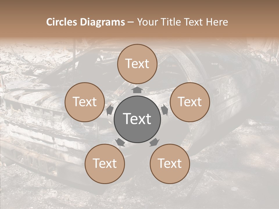 Hero God Bless You Smoke PowerPoint Template