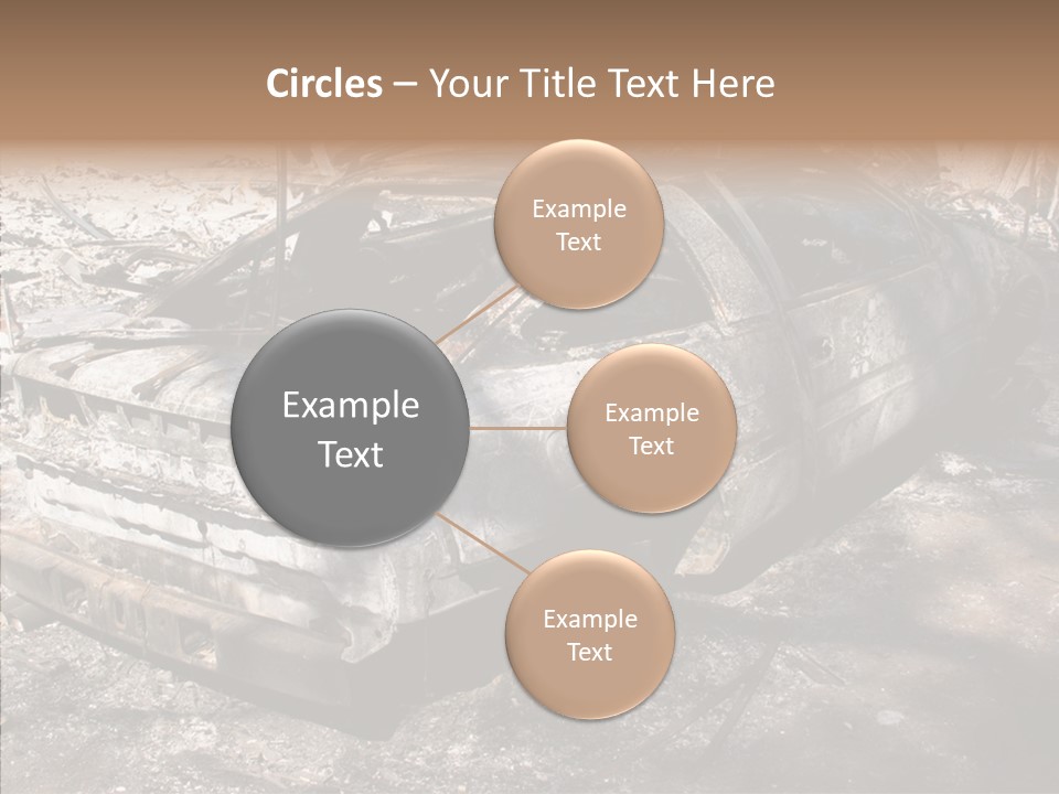 Hero God Bless You Smoke PowerPoint Template