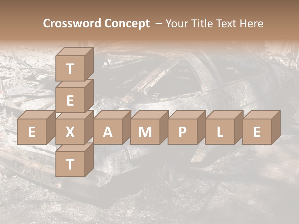 Hero God Bless You Smoke PowerPoint Template