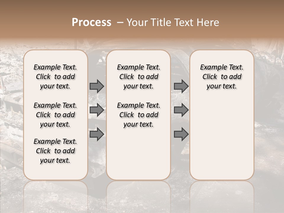 Hero God Bless You Smoke PowerPoint Template