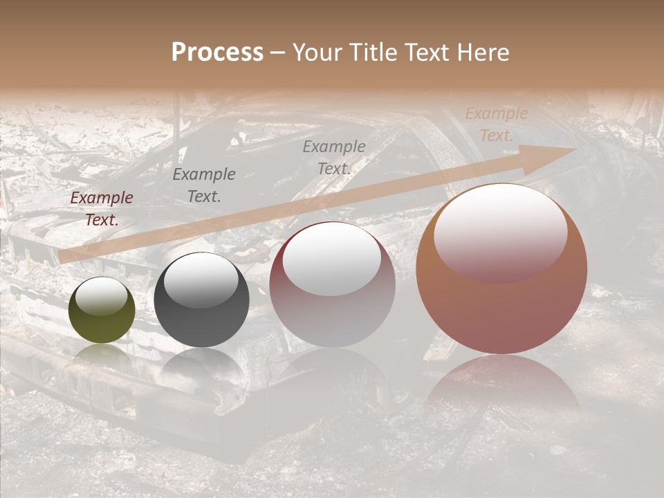 Hero God Bless You Smoke PowerPoint Template