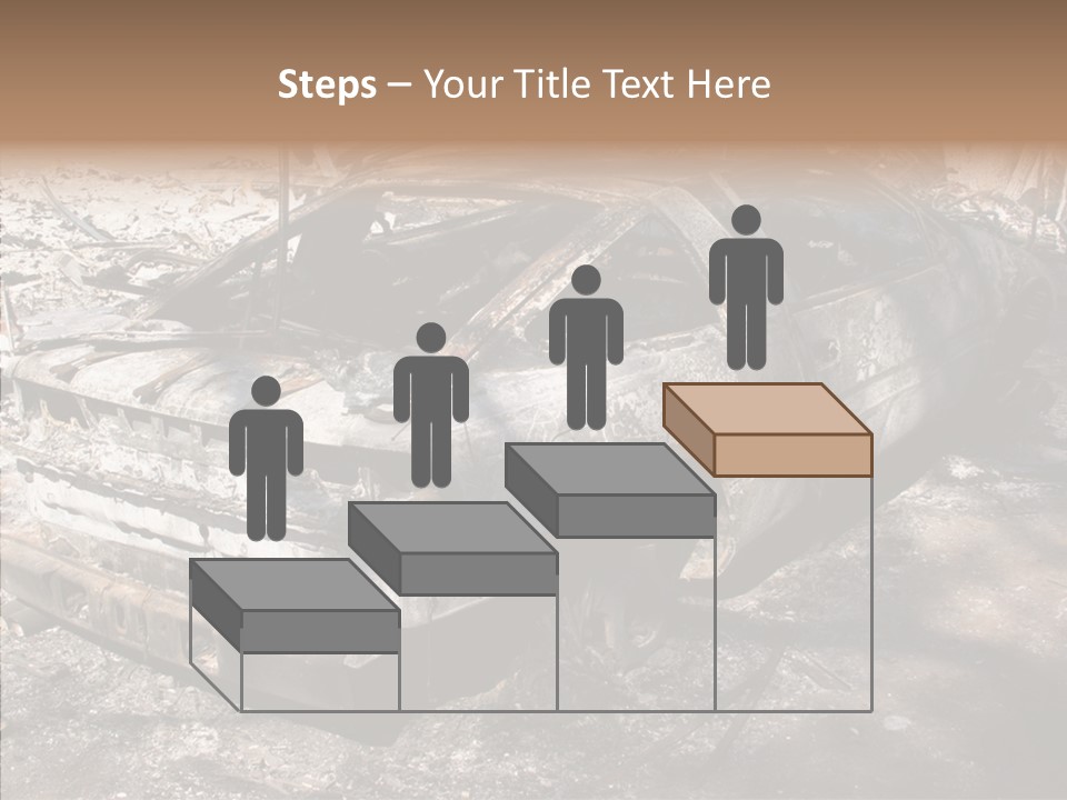 Hero God Bless You Smoke PowerPoint Template