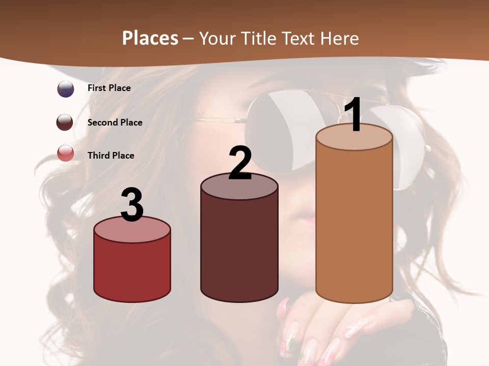 Skin Face Hot PowerPoint Template