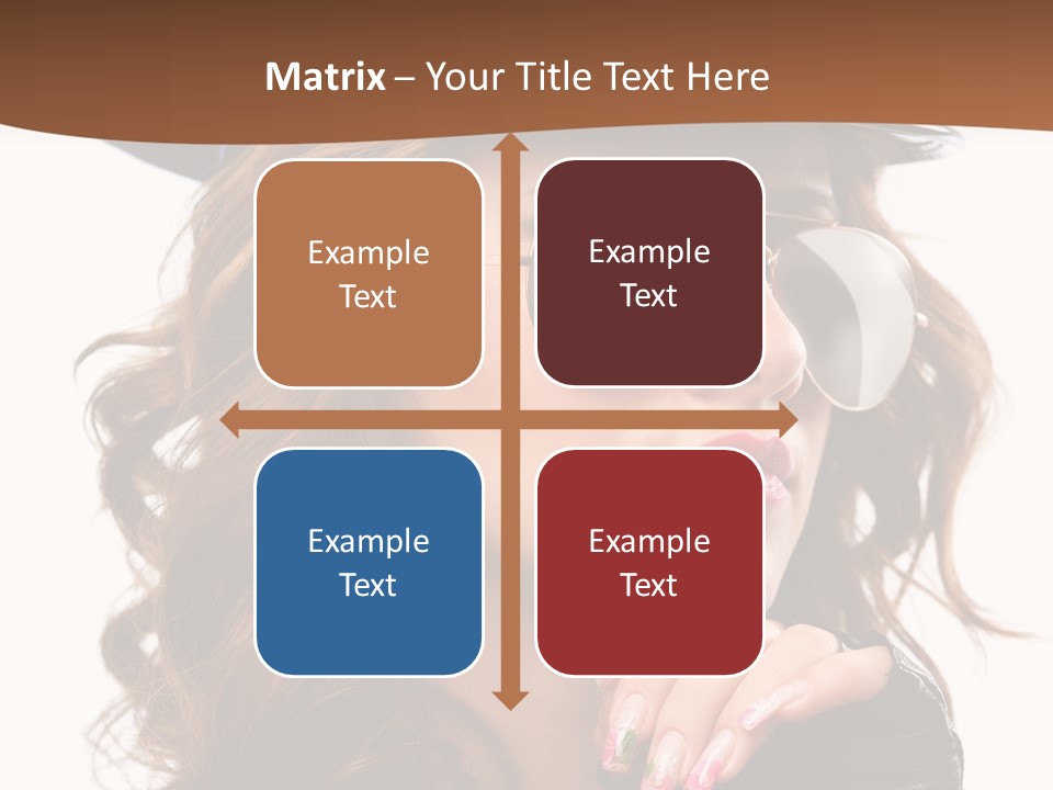 Skin Face Hot PowerPoint Template