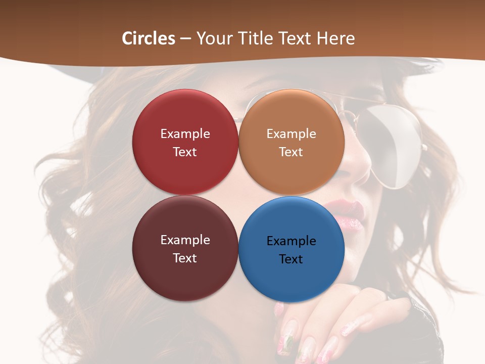 Skin Face Hot PowerPoint Template