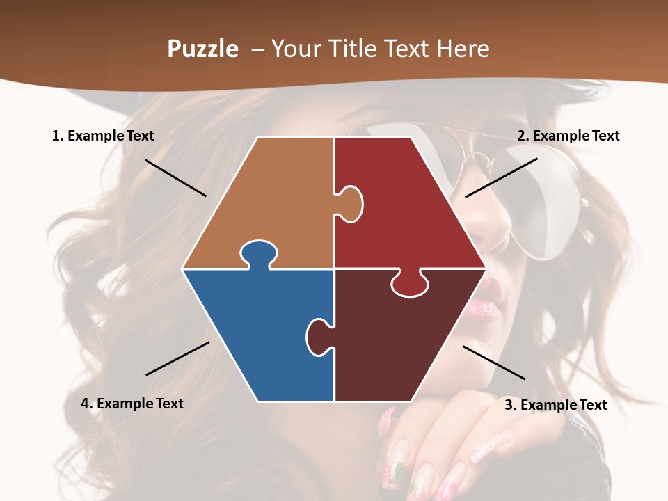 Skin Face Hot PowerPoint Template