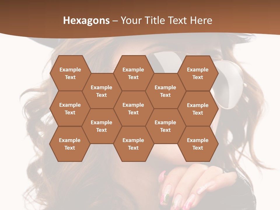 Skin Face Hot PowerPoint Template