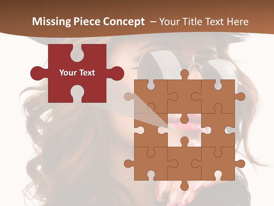 Skin Face Hot PowerPoint Template