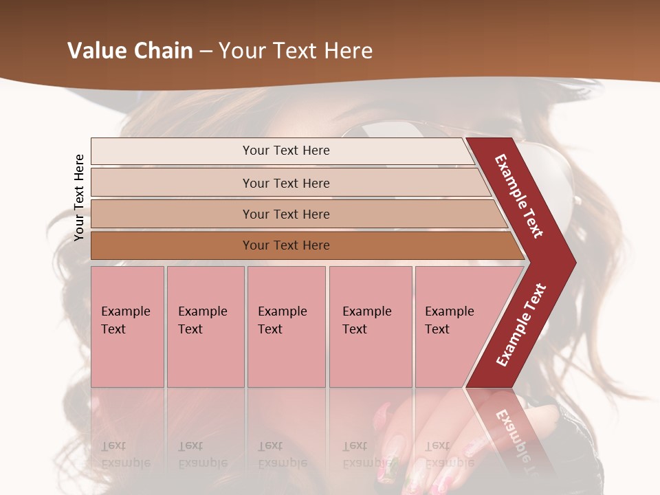 Skin Face Hot PowerPoint Template