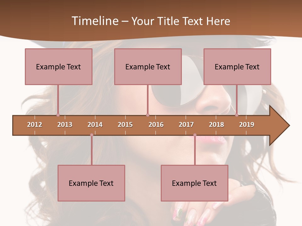 Skin Face Hot PowerPoint Template