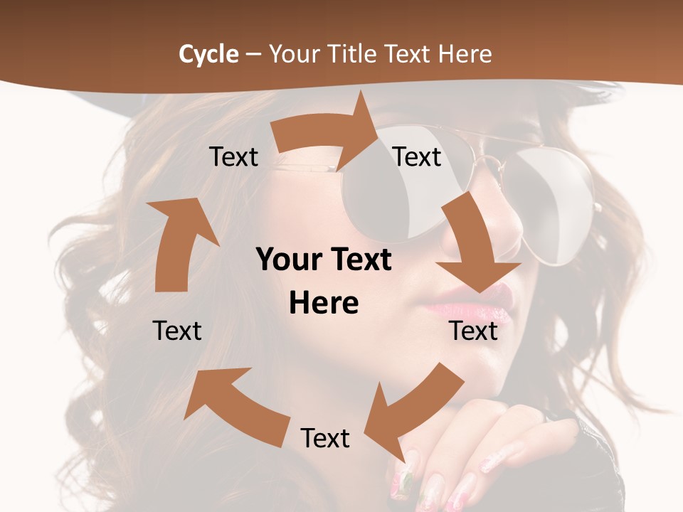 Skin Face Hot PowerPoint Template