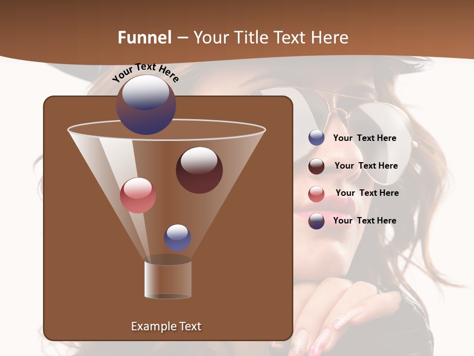 Skin Face Hot PowerPoint Template