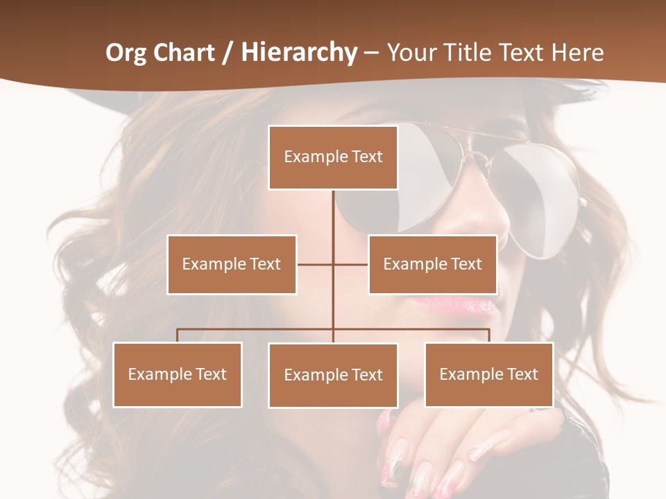 Skin Face Hot PowerPoint Template