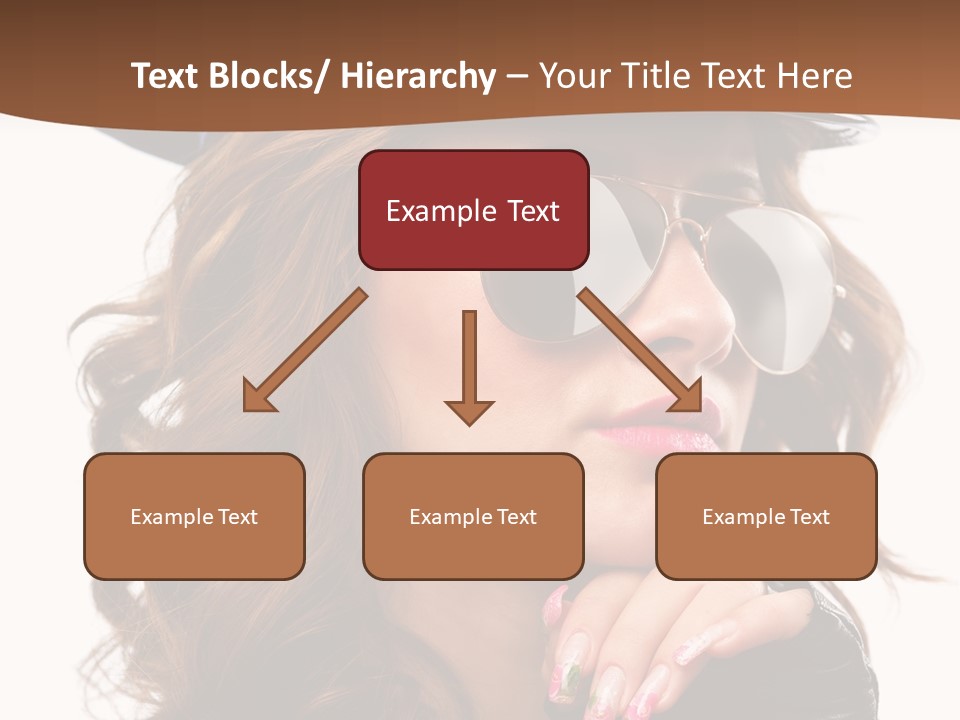 Skin Face Hot PowerPoint Template
