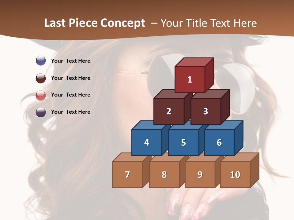 Skin Face Hot PowerPoint Template