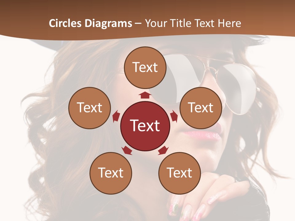 Skin Face Hot PowerPoint Template