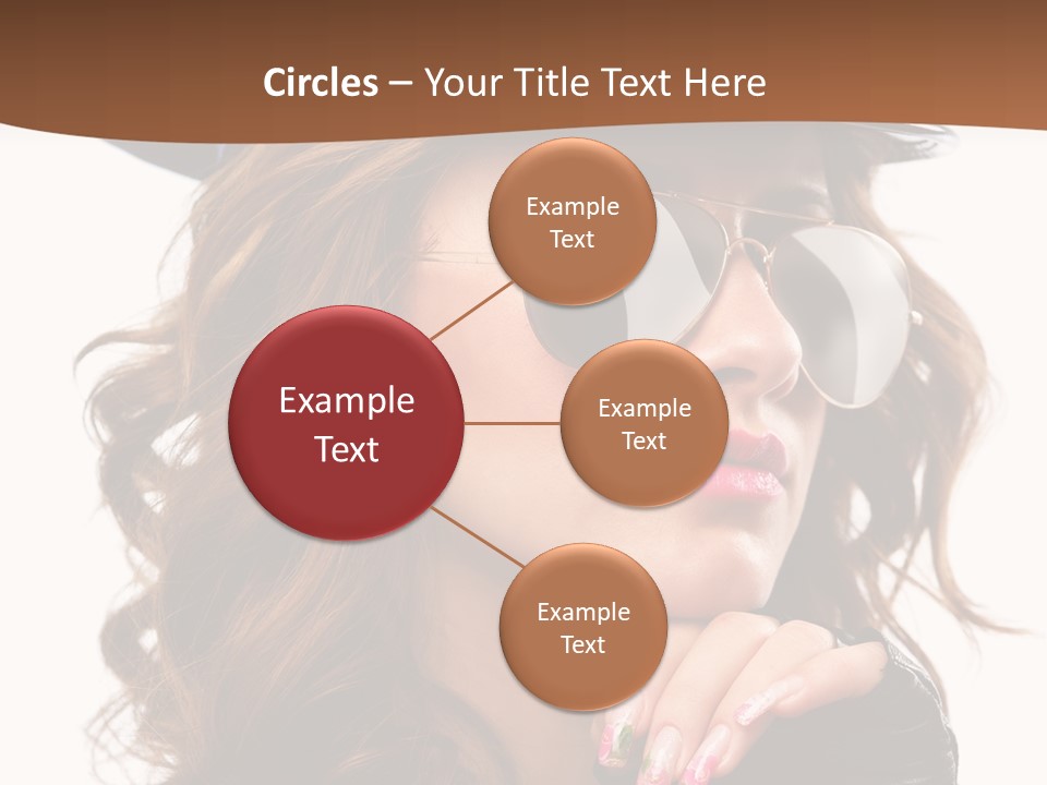 Skin Face Hot PowerPoint Template