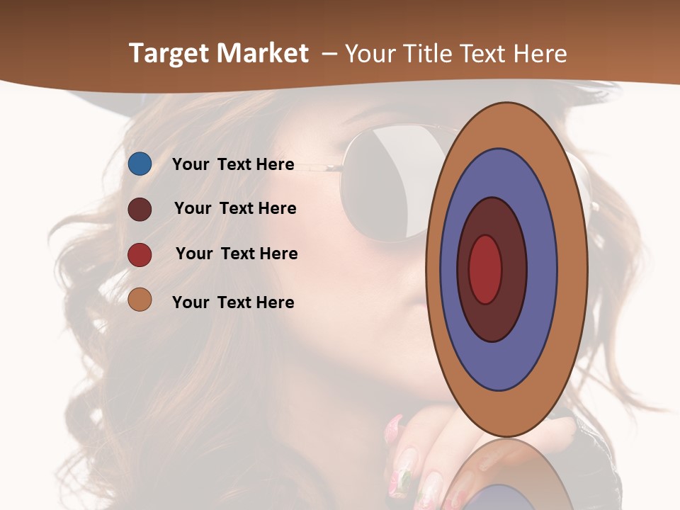 Skin Face Hot PowerPoint Template