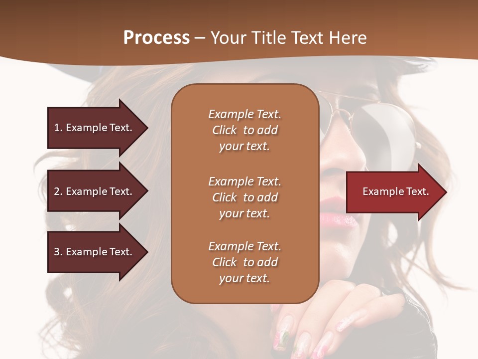 Skin Face Hot PowerPoint Template