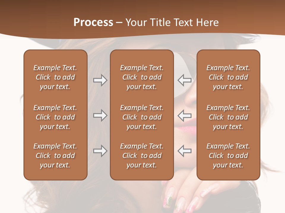 Skin Face Hot PowerPoint Template