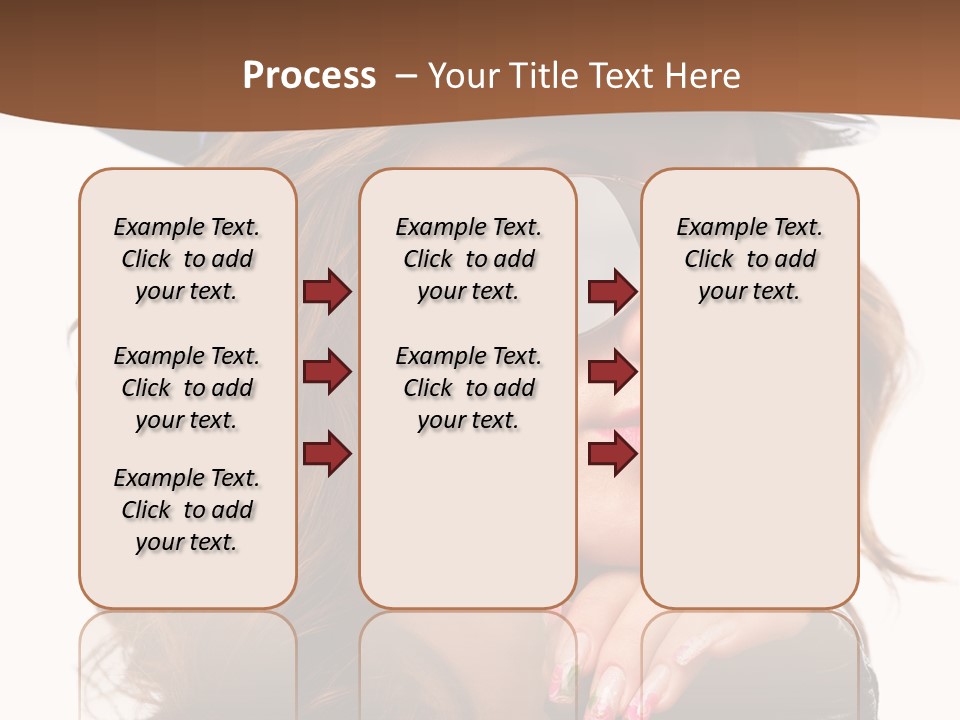 Skin Face Hot PowerPoint Template