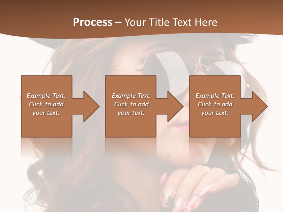 Skin Face Hot PowerPoint Template