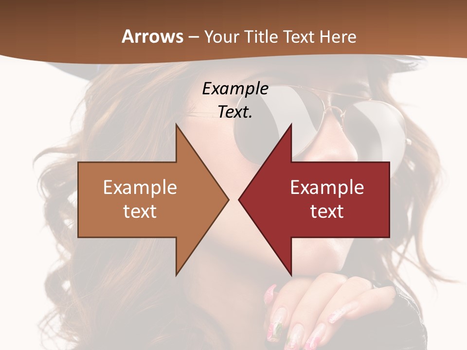 Skin Face Hot PowerPoint Template