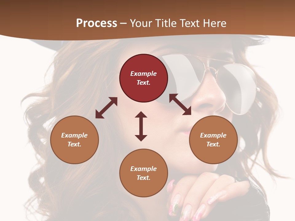Skin Face Hot PowerPoint Template
