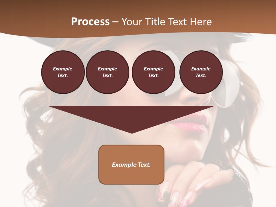 Skin Face Hot PowerPoint Template