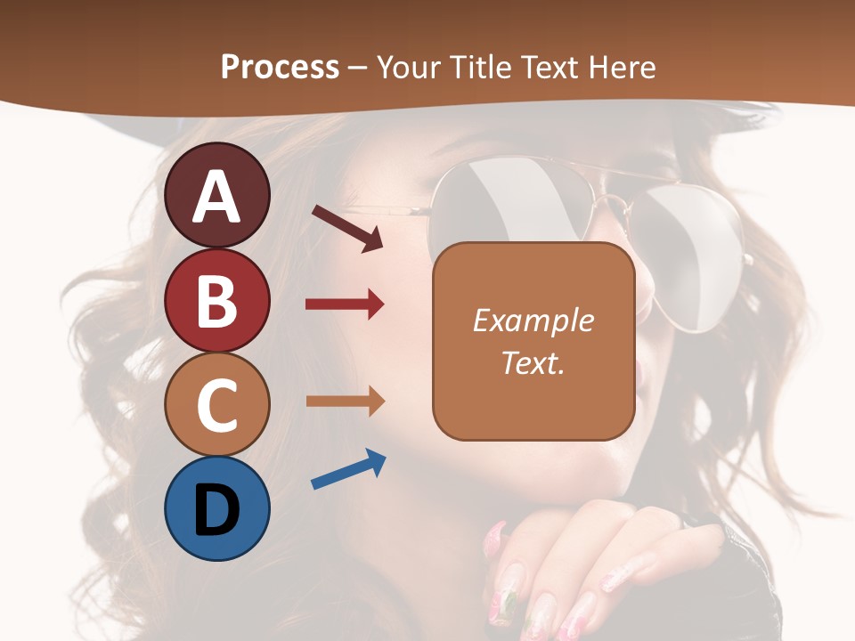 Skin Face Hot PowerPoint Template