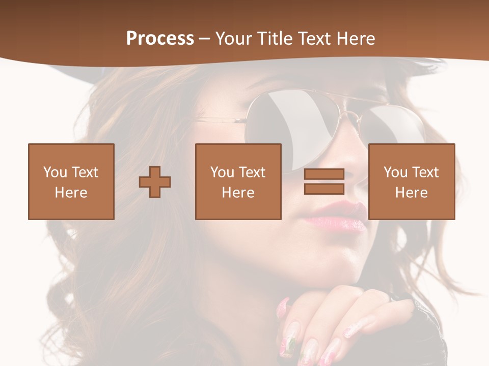 Skin Face Hot PowerPoint Template