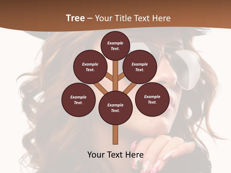 Skin Face Hot PowerPoint Template