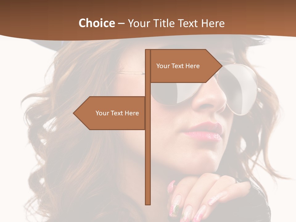 Skin Face Hot PowerPoint Template