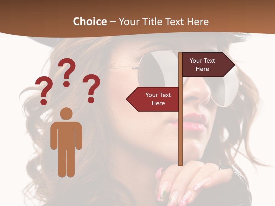 Skin Face Hot PowerPoint Template