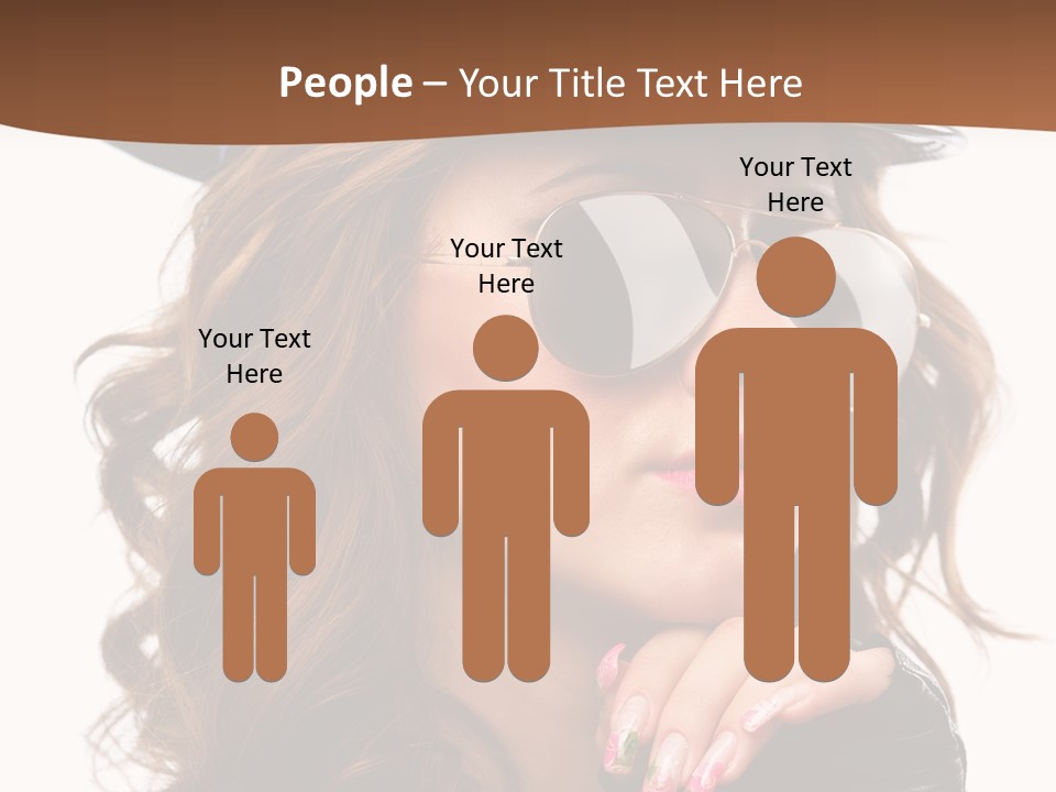 Skin Face Hot PowerPoint Template