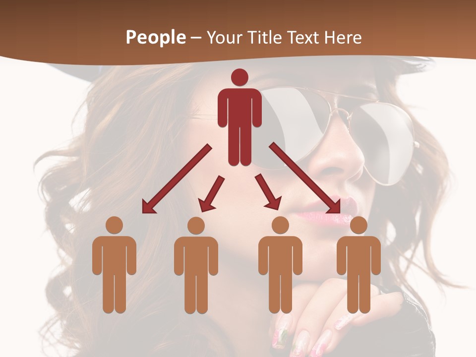 Skin Face Hot PowerPoint Template