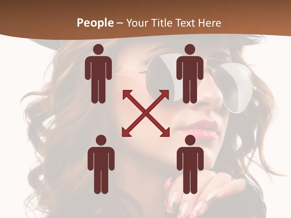 Skin Face Hot PowerPoint Template