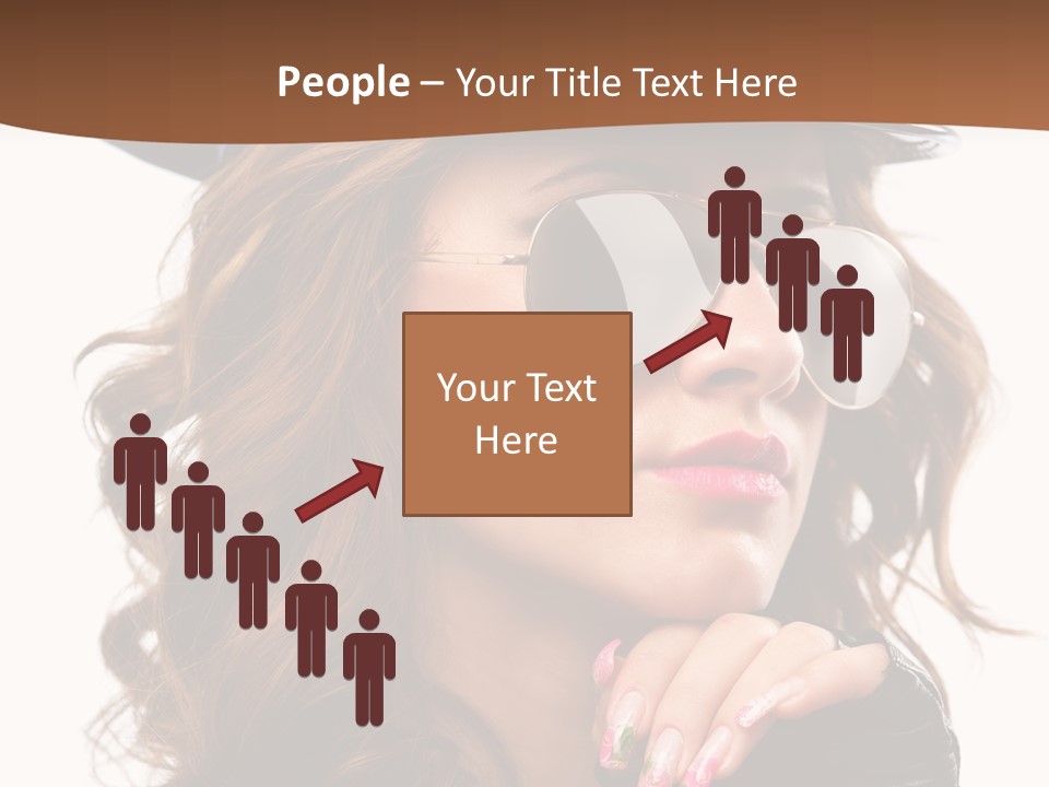 Skin Face Hot PowerPoint Template