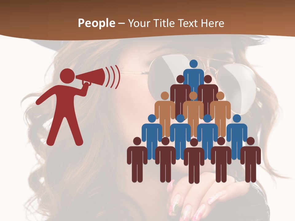 Skin Face Hot PowerPoint Template