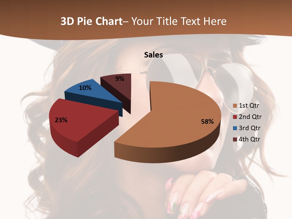 Skin Face Hot PowerPoint Template